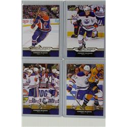 CONNOR MCDAVID FIRST YEAR OILER UPPERDECK CARDS X4