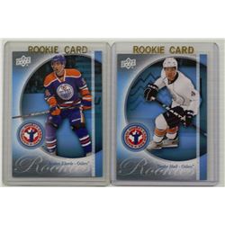2 ROOKIE CARDS INCL. EBERLE,HALL X2