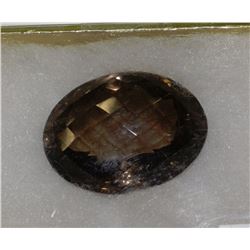 GENUINE EARTH MINED 107.5CT SMOKEY QUARTZ GEMSTONE