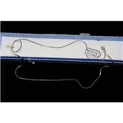 STERLING SILVER NECKLACE - 24"