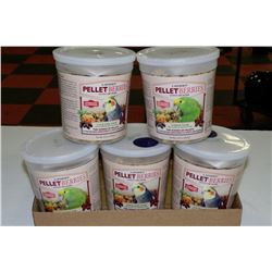 FLAT OF PELLET BERRIES BIRD TREATS FOR PARROTS,