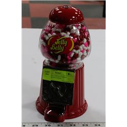 METAL JELLY BELLY CANDY DISPENSER W/ CANDY