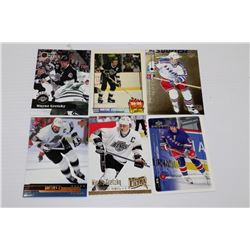LOT OF 6 GRETZKY HOCKEY CARDS