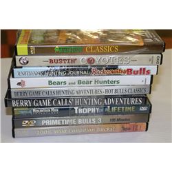 BUNDLE OF 10 HUNTING VIDEOS