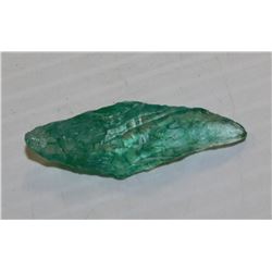 30.50CT NATURAL GREEN EMERALD CRYSTAL ROUGH GEM