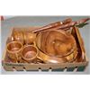 Image 1 : HANDMADE WOODEN BOWL SET