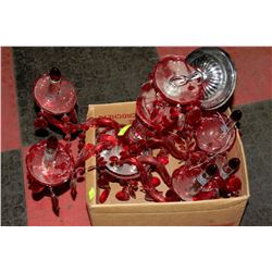 RED CHANDELIER