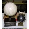 Image 1 : TWO DECORATIVE GLOBES