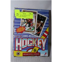 UNOPENED NHL HOCKEY 91-92 OPEECHEE CARD BOX