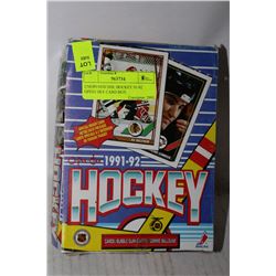 UNOPENED NHL HOCKEY 91-92 OPEECHEE CARD BOX