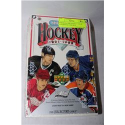 UNOPENED NHL HOCKEY 1991-92 UPPERDECK CARD BOX