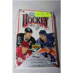UNOPENED NHL HOCKEY 1991-92 UPPERDECK CARD BOX