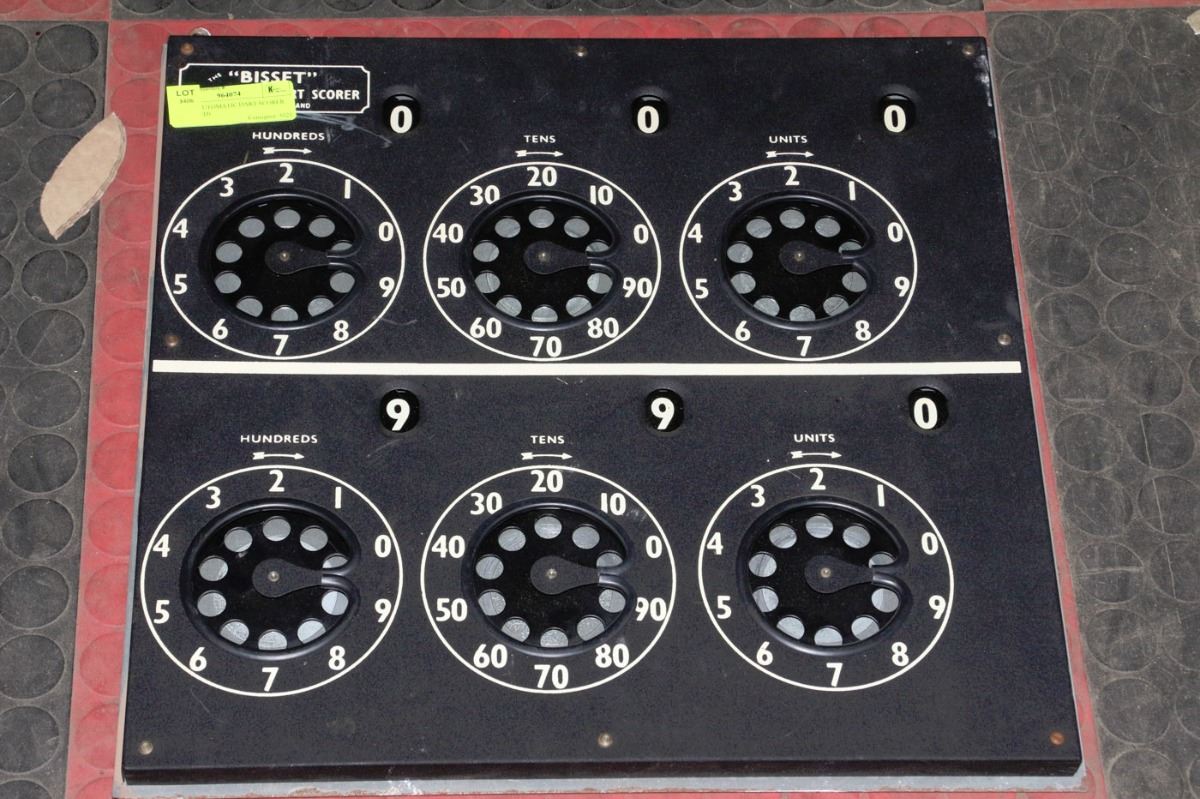 BISSET AUTOMATIC DART SCORER (ENGLAND)
