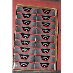 FLAT OF CALLAWAY HX HOT PRO RECLAIMED GOLF BALLS