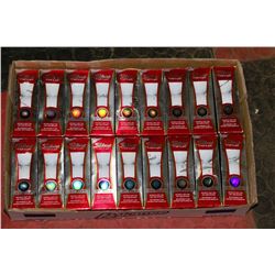 FLAT OF TITLEIST DT SOLO RECLAIMED GOLF BALLS