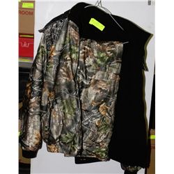 TRAILTECH SIZE SMALL CAMO JACKET AND PANTS