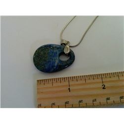 LAPIS LAZULI PENDANT ON CHAIN