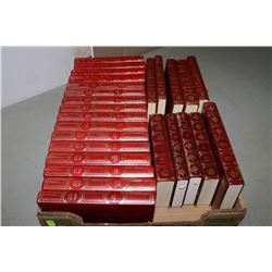 FLAT OF 26 UNREAD VINTAGE BOOKS