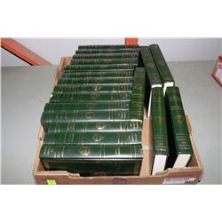 FLAT OF 19 UNREAD VINTAGE BOOKS