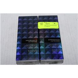 LOT OF 2 APPROACH INTENSE MEN (REPLICA OF GIORGIO