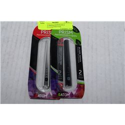 LOT OF 2 PRISM DISPOSABLE JETABLE E-CIGARETTES