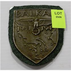 BALKAN 1944-45 NAZI SLEEVE BADGE