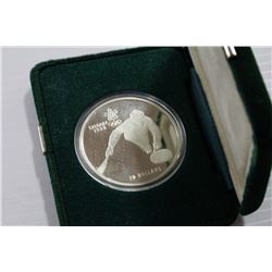 RCM 1988 CALGARY OLYMPIC 20$ SILVER COIN