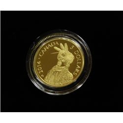 RCM 2014 $5 PURE GOLD COIN: LEGEND OF