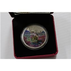 RCM 2015 20$ FINE SILVER COIN MISTY MORNING