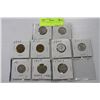 Image 1 : SHEET OF NICKELS INCL 1940-1947 &1949