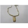 Image 1 : GENUINE BONE AND DEER SKIN NECLACE