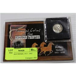 US BUFFALO NICKEL 1913 - 1938