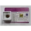 Image 1 : TIGER'S EYE 5.74 CT WITH COA
