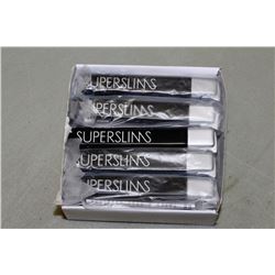 CASE OF 10 NEW SUPERSLIMS LIGHTERS