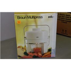 BRAUN MULTIPRESS JUICER