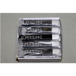CASE OF 10 NEW SUPERSLIM LIGHTERS