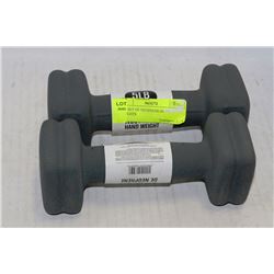 5LB SET OF 2 NEOPRENE HAND WEIGHTS