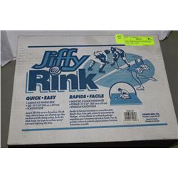 JIFFY RINK INSTANT ICE SKATING RINK  SIZE 10'X20'