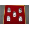 Image 1 : 5PC. ELECTROPLATED YEAR OF THE RABBIT COIN SET
