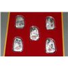 Image 1 : 5PC. ELECTROPLATED YEAR OF THE RABBIT COIN SET