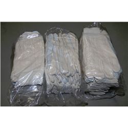 3 BUNDLES OF WORK GLOVES