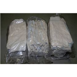 3 BUNDLES OF WORK GLOVES