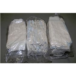 3 BUNDLES OF WORK GLOVES