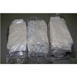 3 BUNDLES OF WORK GLOVES