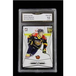 CONNOR MCDAVID CENTER #01 DRAFT ROOKIE GRADED 10