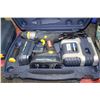 Image 1 : MASTERCRAFT 18V CORDLESS DRILL W/2 BATTERIES AND