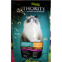 AUTHORITY ADULT CHICKEN & RICE CAT FOOD 18 LB