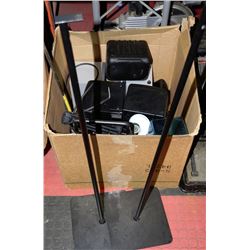 BOX OF 6 ASSORTED SPEAKERS