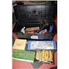 Image 1 : BLACK TOOL BOX WITH CONTENTS