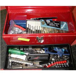 MASTERCRAFT TOOLBOX WITH CONTENTS